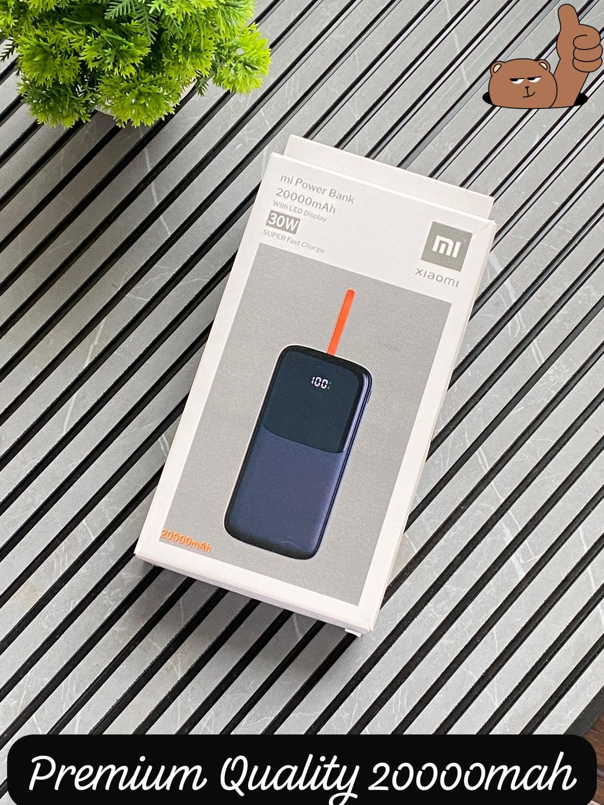 Oudio turbo30 Power Bank More than 20000 Mah
